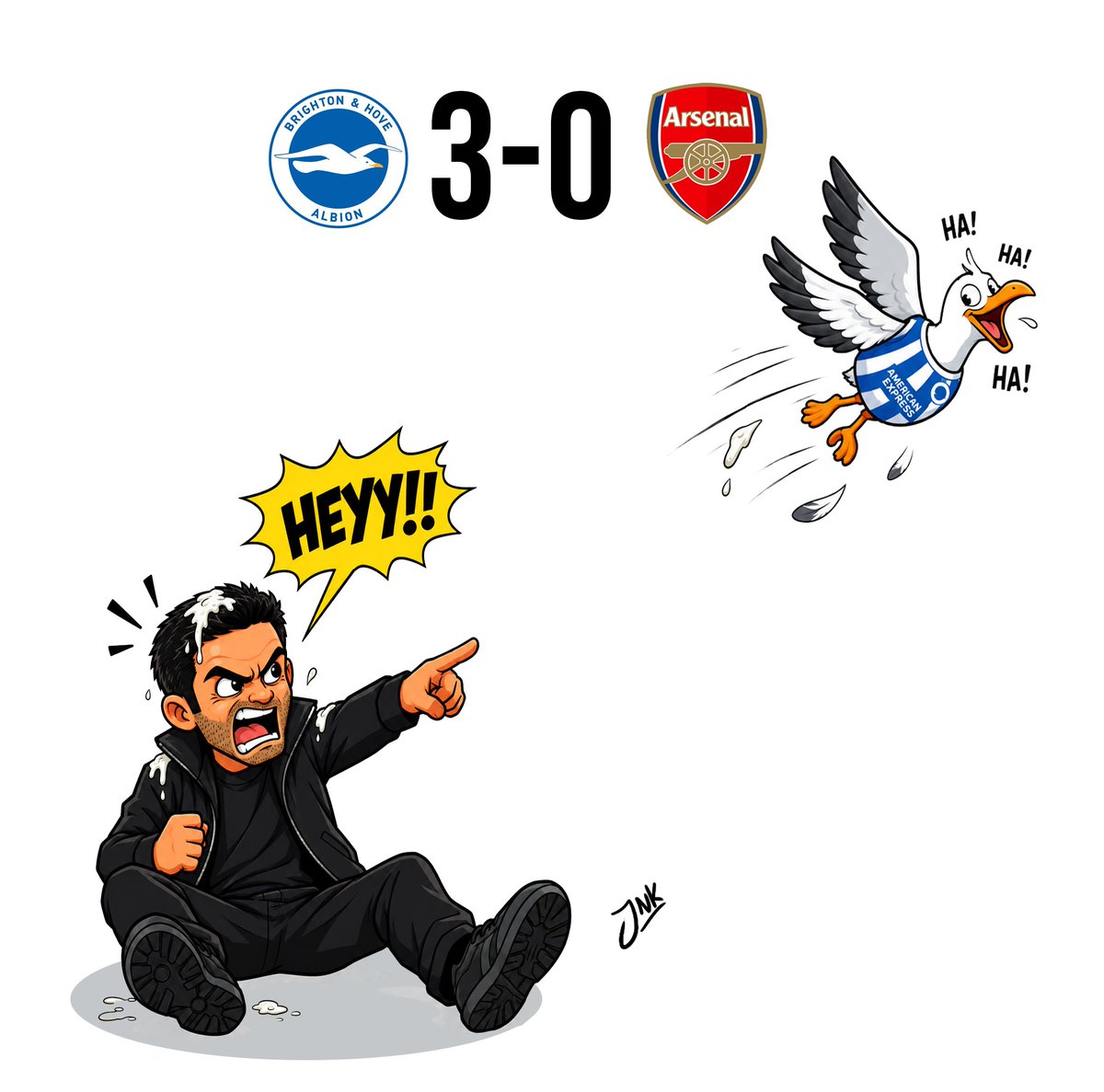 Fc_Jnk's tweet photo. something to brighton your day #arsenal #brighton #arteta https://t.co/QD3riSle8j