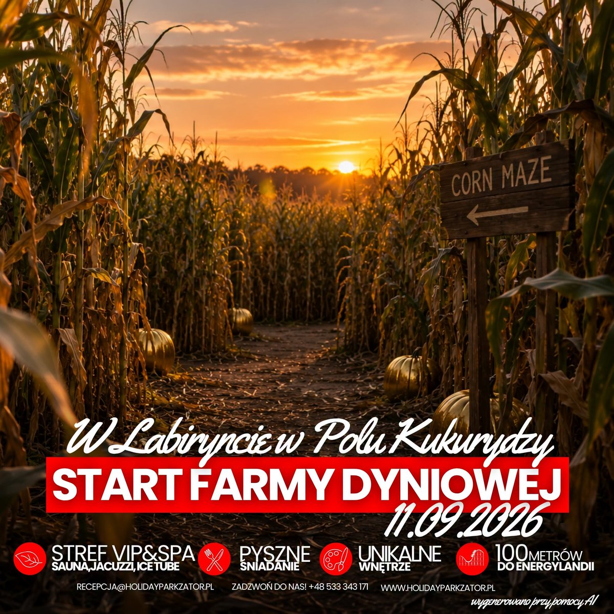 HolidayZator's tweet photo. 🎃 Dynie opanowują Zator! Tuż obok Holiday Park Zator ruszyła wyjątkowa Farma Dyniowa pełna jesiennych dekoracji, klimatu i pięknych miejsc do zdjęć. 🍂📸 Idealna na rodzinny wypad i jesienną pamiątkę! Serdecznie zapraszamy! 🧡 https://t.co/SO90or8irS