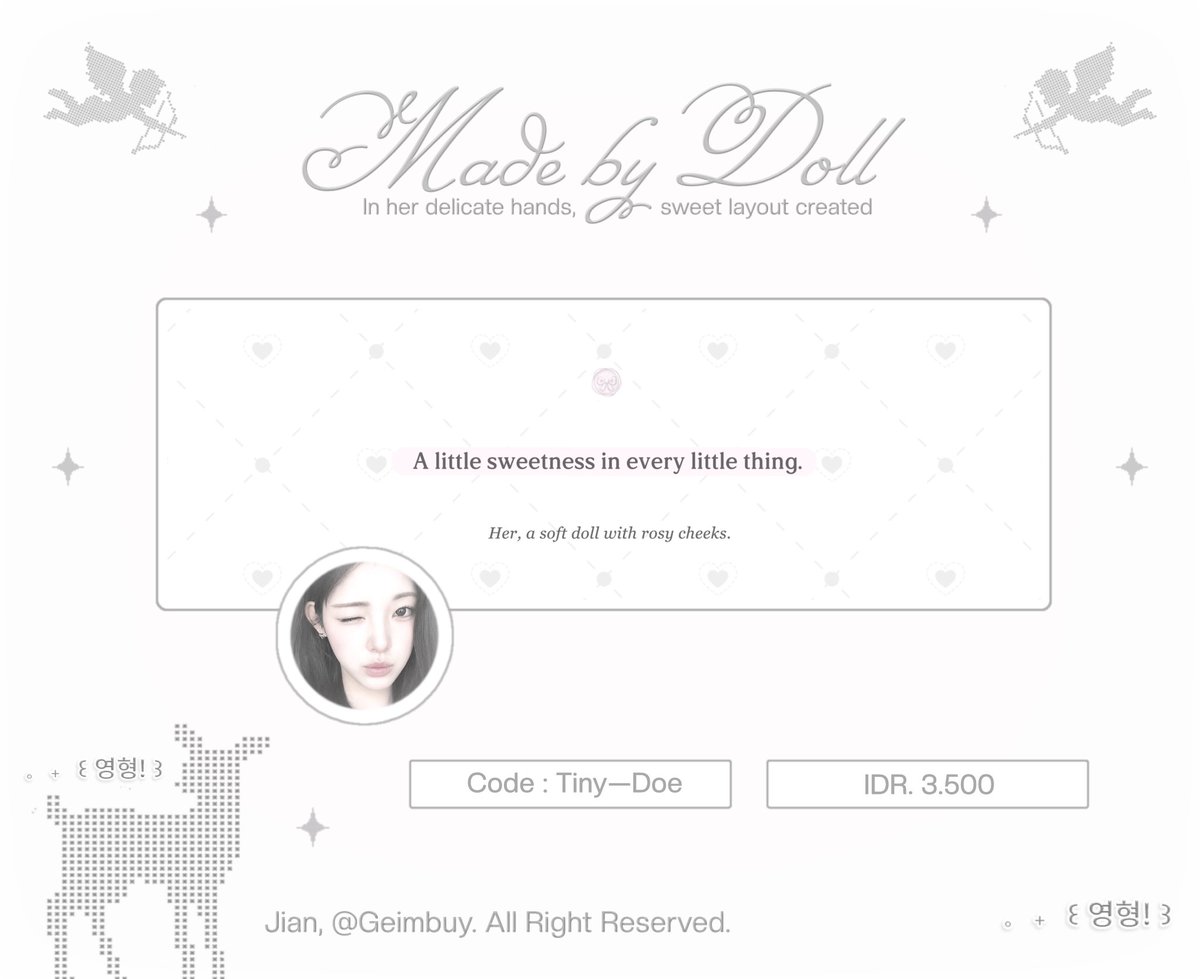 Geimbuy's tweet photo. ㅤㅤ
help  repost,  thankyou  so  much!

hello,   aku  open   titipan   untuk  3
katalog  mungil ku,  ada  Tiny-Doe,
Minnie  &amp;  Dollish.  untuk  TnC  dan  
Catalog  bisa  cek  di reply,  yaa,  ❤︎

————   #bealanja  #zonauang
ㅤㅤ https://t.co/tXkhxuiGZ3