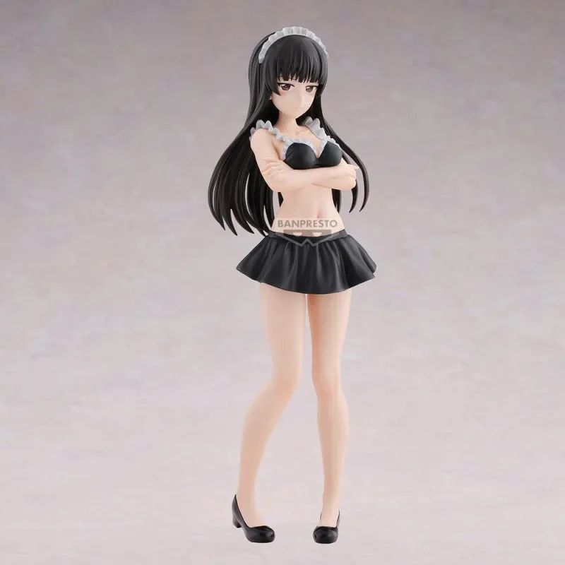 DeriveFigurine's tweet photo. Shiho Nishizumi troque son apparence très formelle pour une Maid Swimsuit Ver., maillot noir et attitude toujours aussi impassible dans Girls und Panzer das Finale 🖤

La figurine Eternal Romance de 28 cm signée Banpresto est disponible en précommande.

➡️ https://t.co/pUXSIl0GrS https://t.co/OhIwFrzSIK