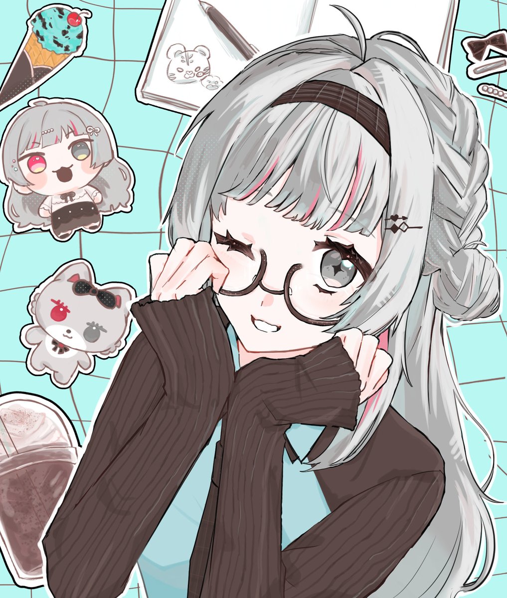 P7046991557647's tweet photo. 🤎🩵　※捏造服
#流石神絵師 https://t.co/8YTFfhV6b5