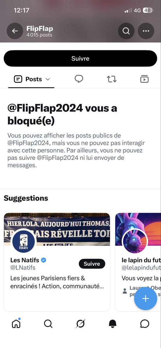 Ycar2607's tweet photo. @LeJohJoh @FlipFlap2024 Bah alors merdeux on bloque ? Pauvre merde https://t.co/lrJ0TuHgpK