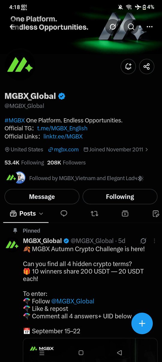JibontaBtc's tweet photo. @MGBX_Global MGBX 1093942 https://t.co/wLwMvDWTAU