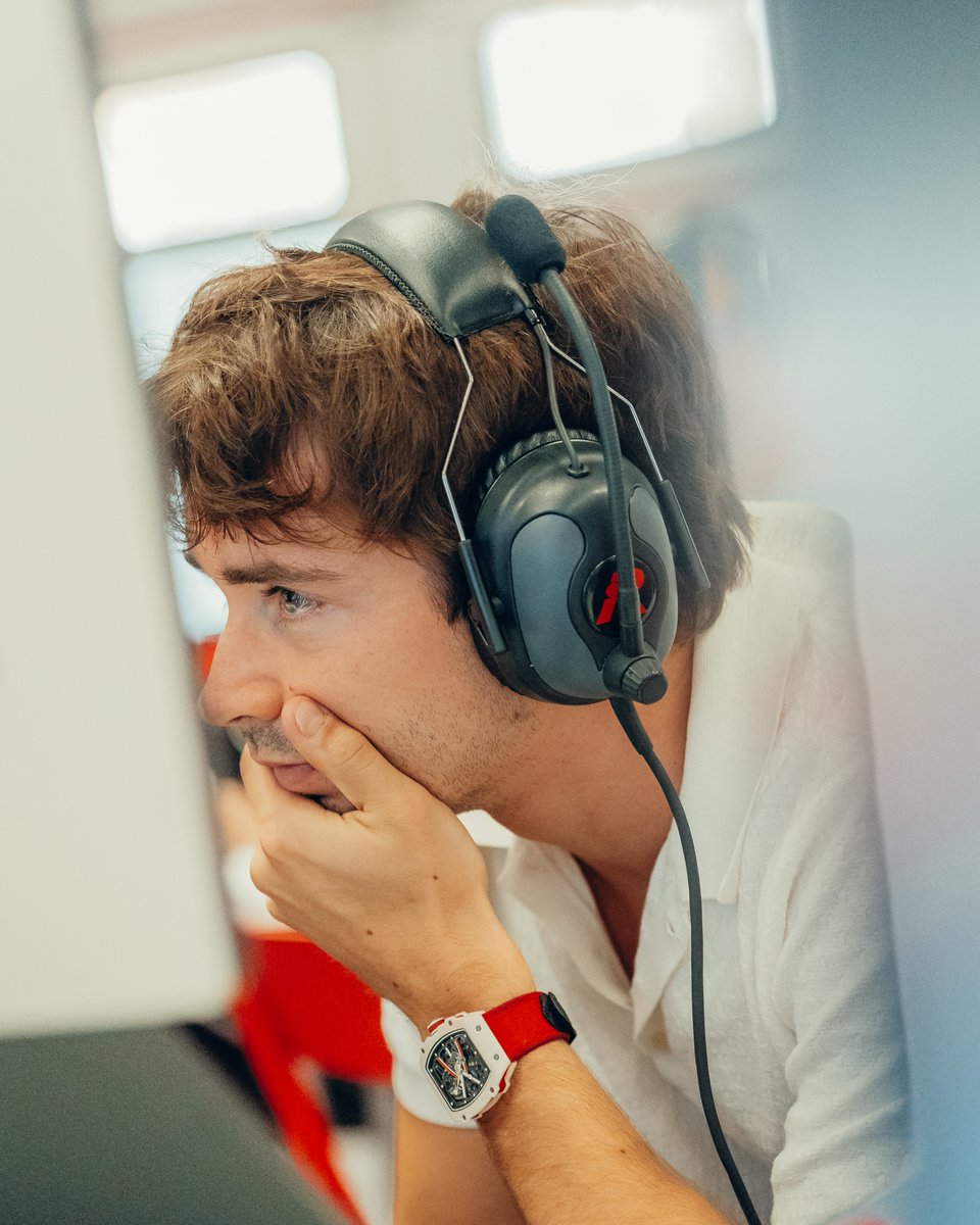 leclercsletters's tweet photo. it's said that ferrari has NOT made a decision on charles taking a penalty in baku.

he will run ADUO 2 (the monza engine) during friday in free practice and after it, they'll analyze, also based on the performance shown, if it's worth taking a penalty in baku.

their desire of introducing a new engine is so they can rotate with the monza one between the remaining races

[@RosarioGiuliana for the race]
