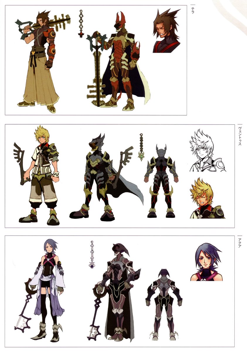 MemoryCardFiles's tweet photo. Concept art | Kingdom Hearts: Birth by Sleep

Artist: Tetsuya Nomura https://t.co/2ZVOWBR2ow