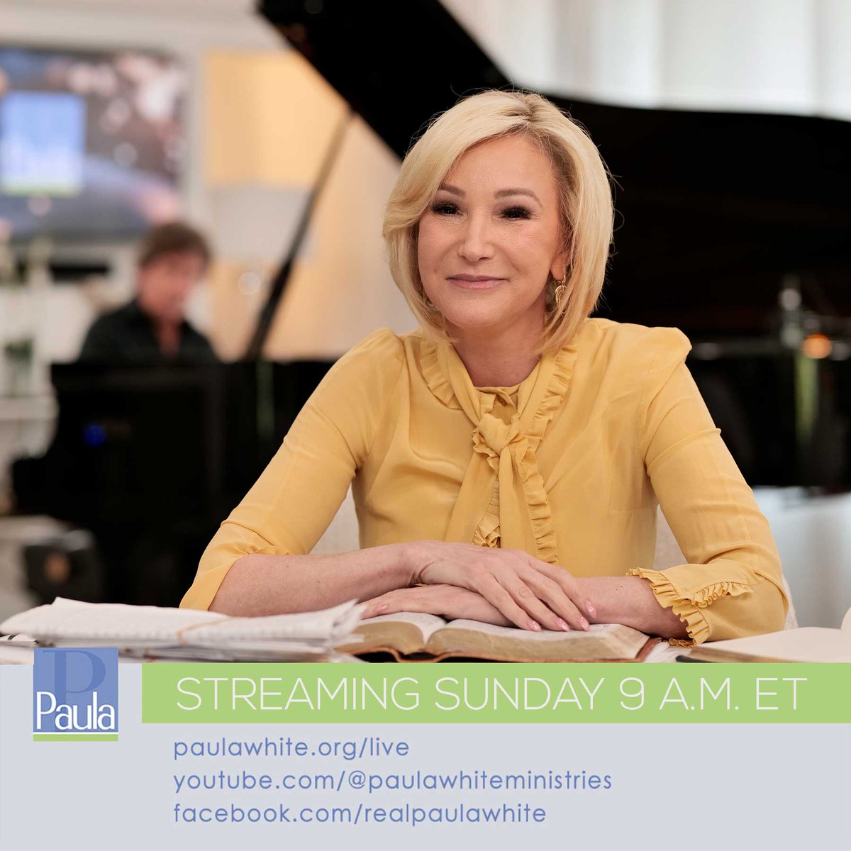Paula_White's tweet photo. God's "Holiest Day of the Year", The Day of Atonement (Yom Kippur) begins this evening at sundown, and continues through September 21st at sundown.
Tonight remember that what God desires most is your heart and this is a special opportunity to meet God at His mercy seat, honor His supreme sacrifice, and celebrate the love He has shown you.
His Word is Your Answer! We are streaming at 9am ET

Watch here on X or FB: https://t.co/jsjTuRR4Ro

at: https://t.co/EgQeSvxVRr
YT: https://t.co/oHohoEZKx8