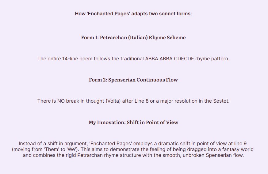 nathan_h7x's tweet photo. I've spoken about Petrarchan sonnets, but did you know there is also a type called the Spenserian? I recently wrote a poem that adapts both forms.

I put together a new visual guide below.  Swipe through the images to see how it works! 👇

#PoetryCommunity
#WritingCommunity https://t.co/pBfPu7jX0V