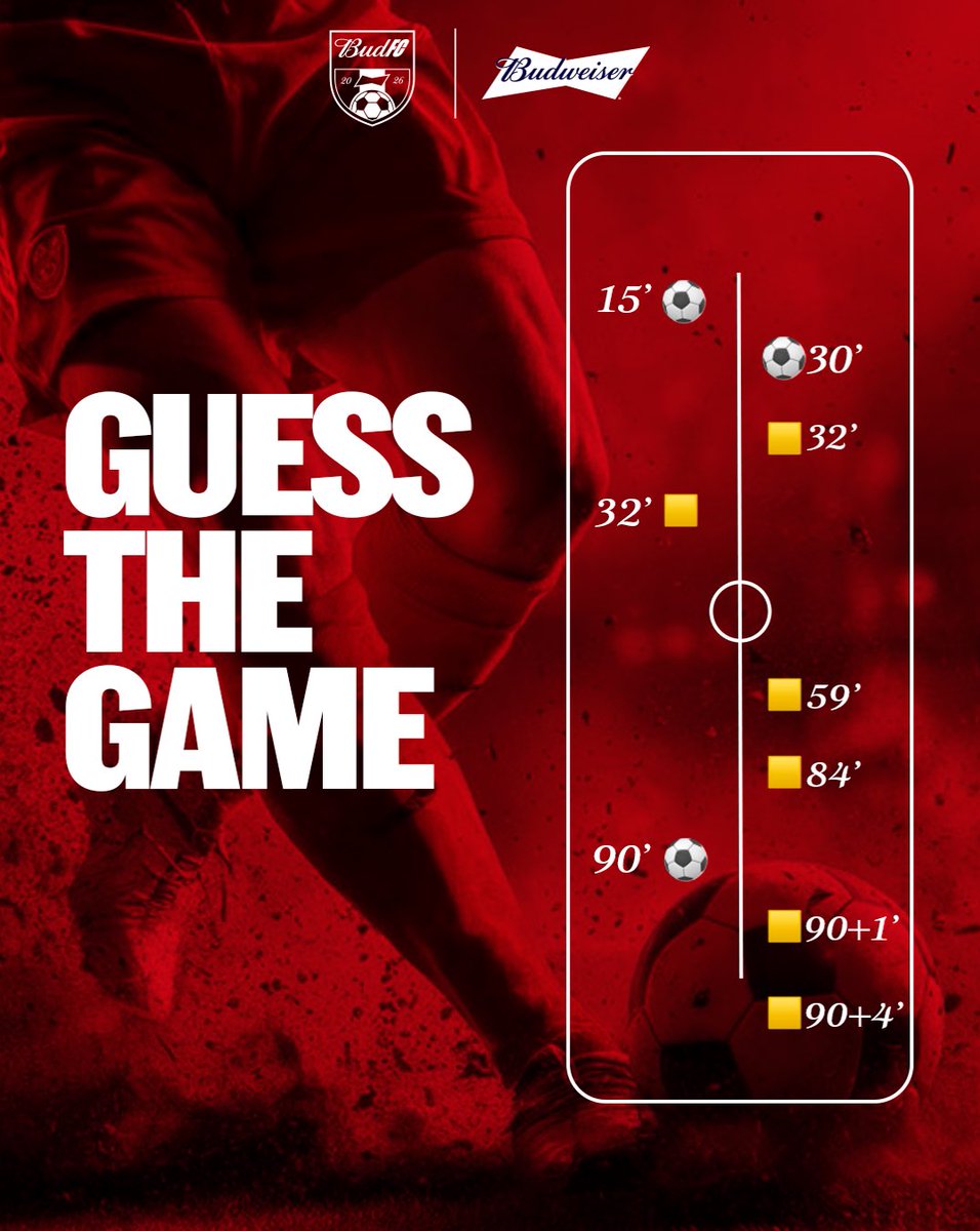 BudweiserNG's tweet photo. Weโve picked three GW1 games from across Europe. Can you guess them all?
EASY โ ๐ด๓ ง๓ ข๓ ฅ๓ ฎ๓ ง๓ ฟ
MEDIUM โ ๐ช๐ธ
HARD โ ๐ฎ๐น
๐ Exciting prizes are up for grabs for the winners.
#BudFC https://t.co/tX6vDMeGuN