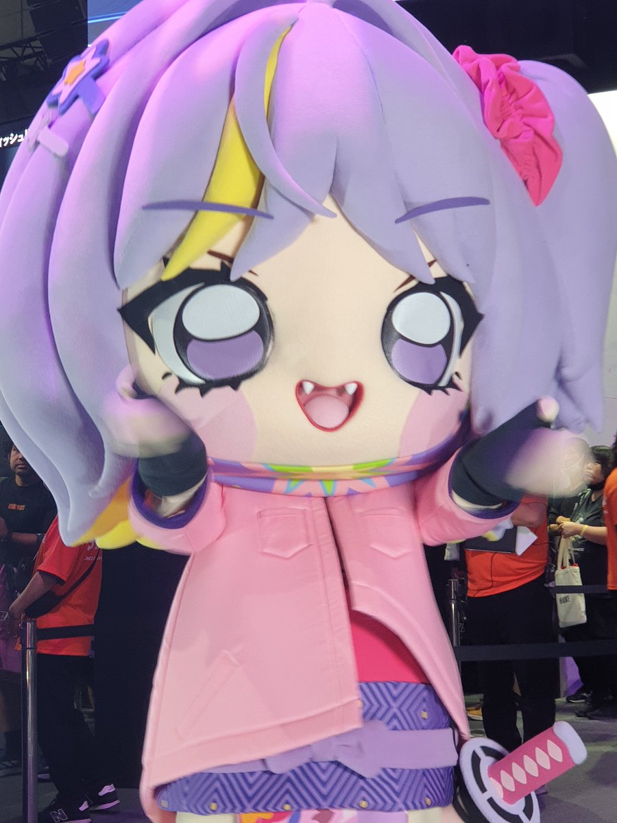 yNofAPf20Gp7PsX's tweet photo. MIRESIブース、めちゃデカだった💕💕
可愛いファンサもらっちゃったぁ💖💖
#TGS2026  #MIRESI https://t.co/dBPWPggIa7