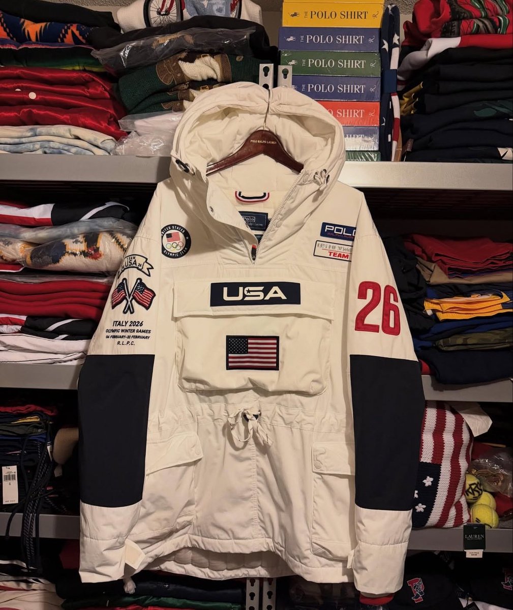 Shtreetwear's tweet photo. 2026 Polo Winter Olympics Jacket https://t.co/CYVtA1kkYE