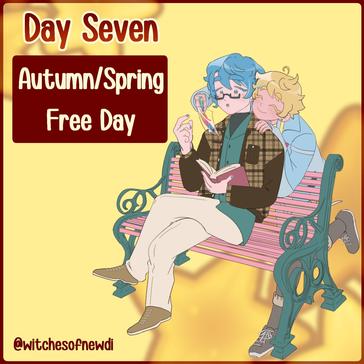 rarestarsfall's tweet photo. One last hurrah for day 7!
Autumn/Spring
Free Day
Don't forget to use the hashtag or @ the account so we can share your works!
#RareStarsFall2026 #ensemblestars #enstars https://t.co/PB2ovYNfFj