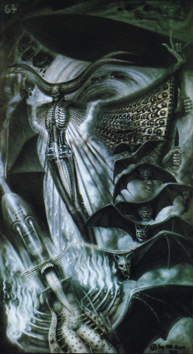 SciFiArchives's tweet photo. H.R. Giger’s biomechanical universe. https://t.co/VGLjckngkY