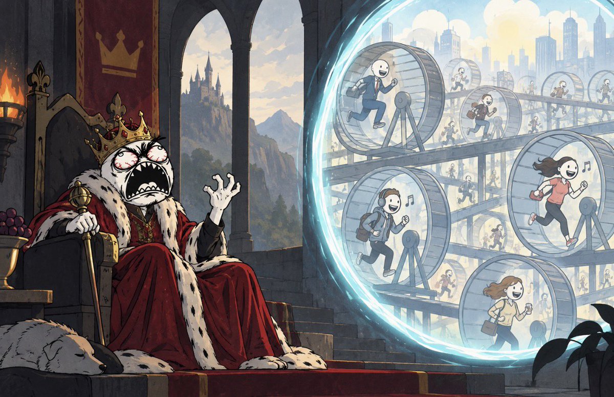 rageguy_og's tweet photo. gave them the whole kingdom.
they chose the wheel.

WEN FREEDOM? https://t.co/Bk4xcad5WM