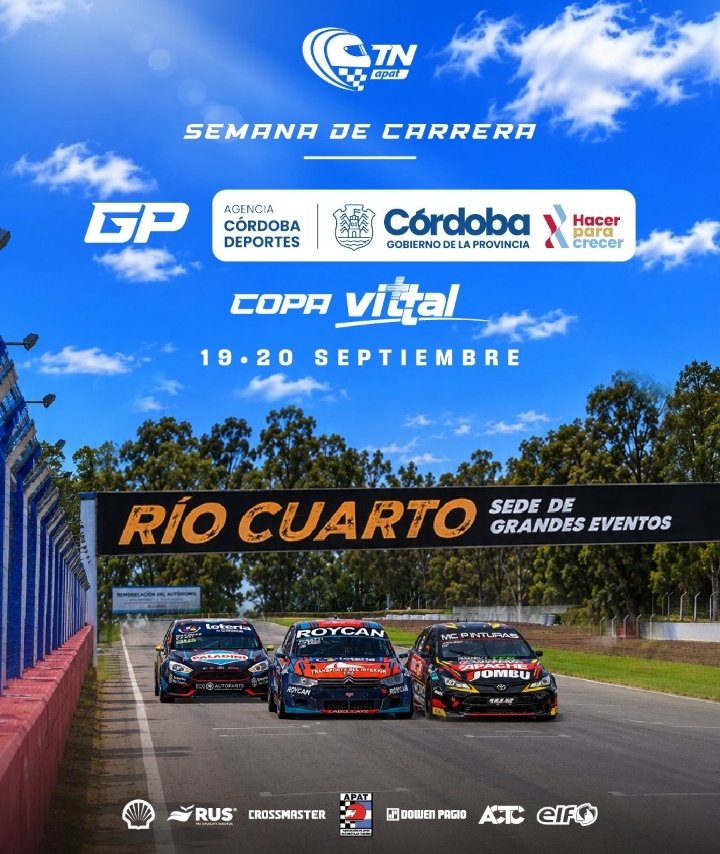 MBiondiPrensa's tweet photo. #TN:CORDOBA(#RioCuarto)-Esta es la actividad y horarios del día(Dom)correspondientes a la 9° fecha del torneo 2026 para la #Clase2 y #Clase3. https://t.co/xx2DdDQCKu