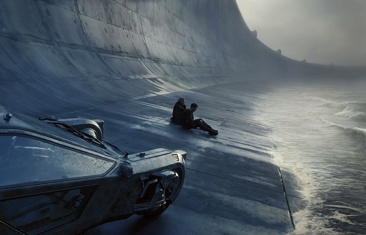 SciFiArchives's tweet photo. The monumental brutalism of Blade Runner 2049 (2017) https://t.co/mXlNgc8gvv