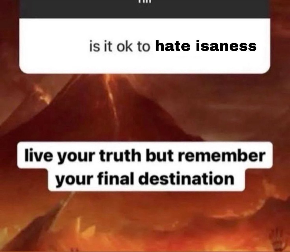 jellyfishnessie's tweet photo. no isaness hate tolerated on this acc https://t.co/ulzUZz7Dmd