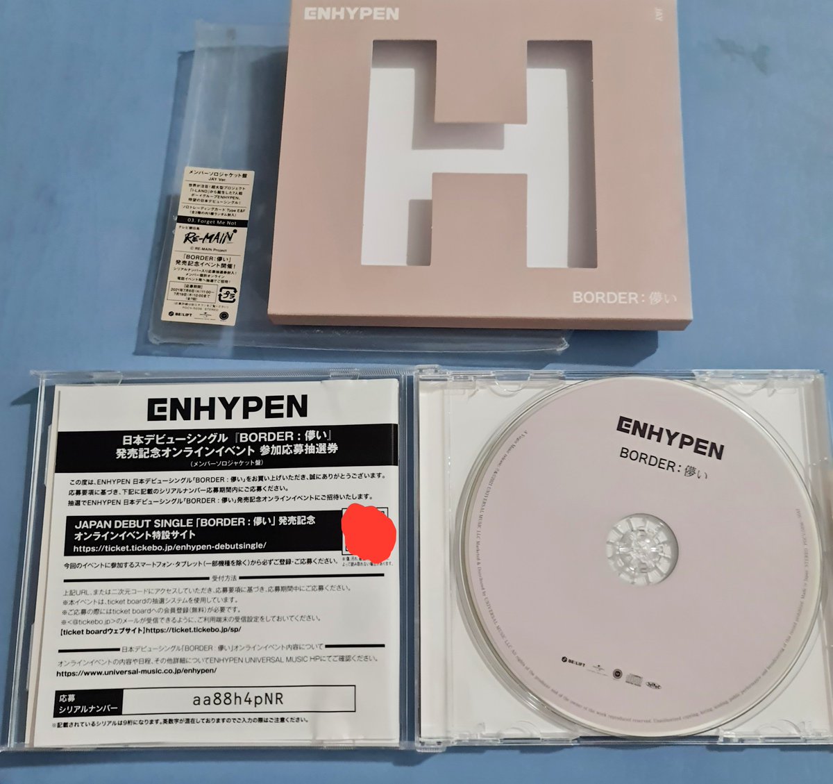 dearYouwooyoung's tweet photo. Want to sale album jp enhypen ( jay vers ) 
Soljack sadame ( 20k )
Soljack hakanai ( 20k )
Take all? Only 30k 
Incll all
Dom jkt
Shopeefreeong 
#wts
#zonauang 
#zonajajan
#enhypen https://t.co/R88VaqErPH