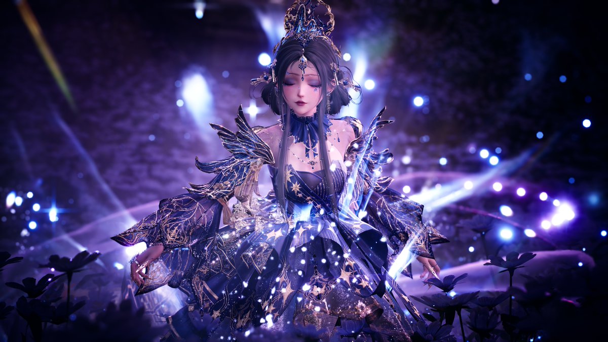MrieNight's tweet photo. A fairy of the Night who lost her wings, yet whose duty remains to watch over the stars in the nightly sky https://t.co/ejlr15h5ti
