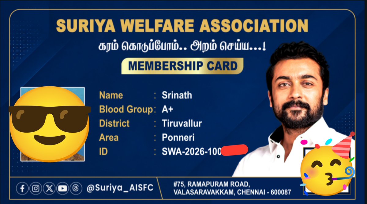 srinath97_offl's tweet photo. ~ Card ah kettu 24 hrs kooda aagala Athukula vanthuruchu

நன்றி @Suriya_AISFC 
நன்றி @Hari_Socialist https://t.co/VMqL8qSZx2