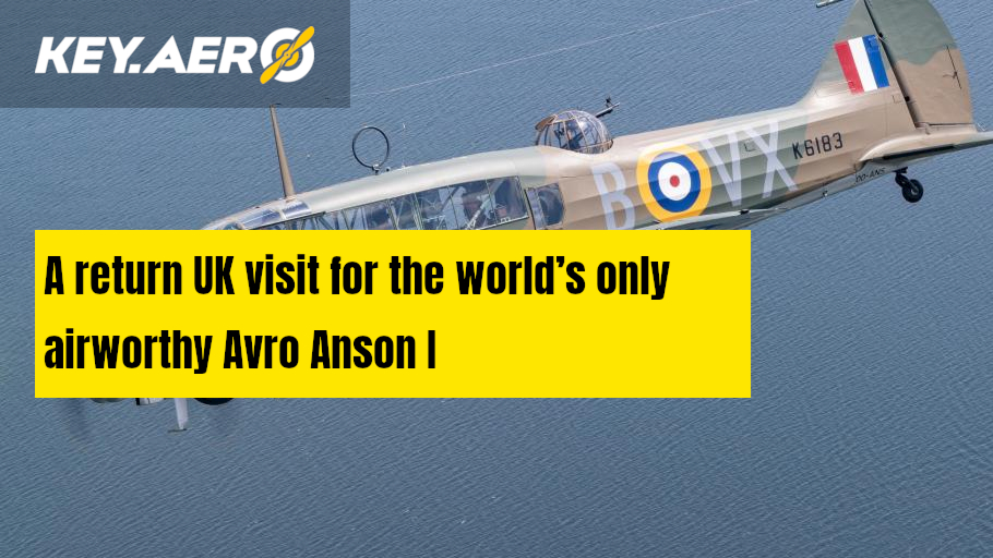 FlyPastMag's tweet photo. For the world’s only airworthy Avro Anson I and its operators from RAF Station Czechoslovakia, a second British visit brought not just some fine displays — it allowed an emotional return to its birthplace https://t.co/cOkRmMgbPN

Image credit: Darren Harbar

#anson https://t.co/6NkJtZMNX9