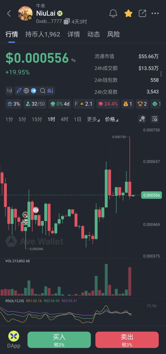 jeery314159's tweet photo. 官方英文名：NiuLai
中文名：牛来
已上币安现货（NIULAI/USDT、USDC、TRY），走过 Alpha、合约，再到主流盘。高峰市值一度冲到约 1.4–1.6 亿美元 区间；早期从几万美元市值打到 5000 万美元，那一档已经被市场验证过一轮流动性。Polymarket 圈层也接过这头牛——纽约观影局、英文盘讨论、「The Bull is Coming」直接变成跨语言口号。不是精修过的文化产品，是能被全世界一起玩的 IP。十年难出一个能跨圈、跨语种、还能上全球最大交易所的中文流量符号。

这一次，名字就叫：牛来。NiuLai。

$NiuLai
0xebed2809cc850240741b8de78f572bc7b91f7777