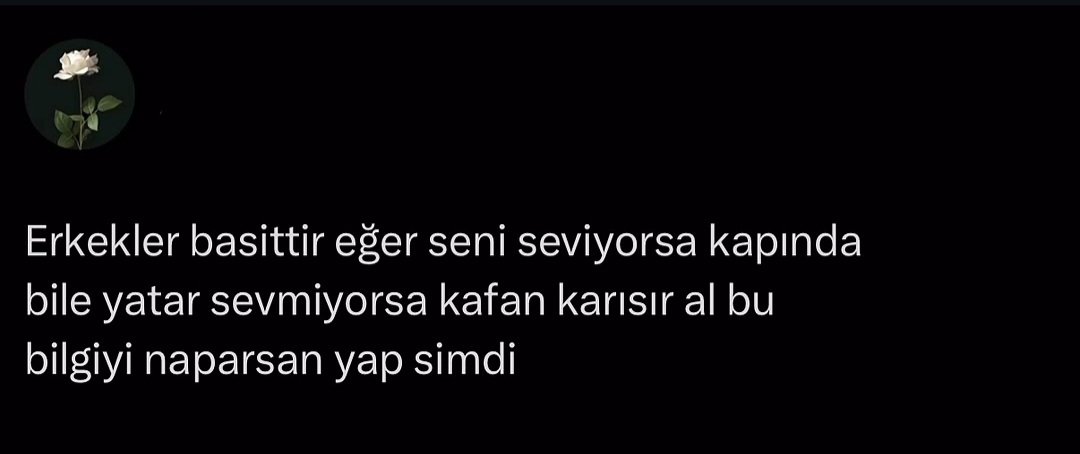 buseee5's tweet photo. Kural basit; seviyorsa.. https://t.co/8of9V2tgWx