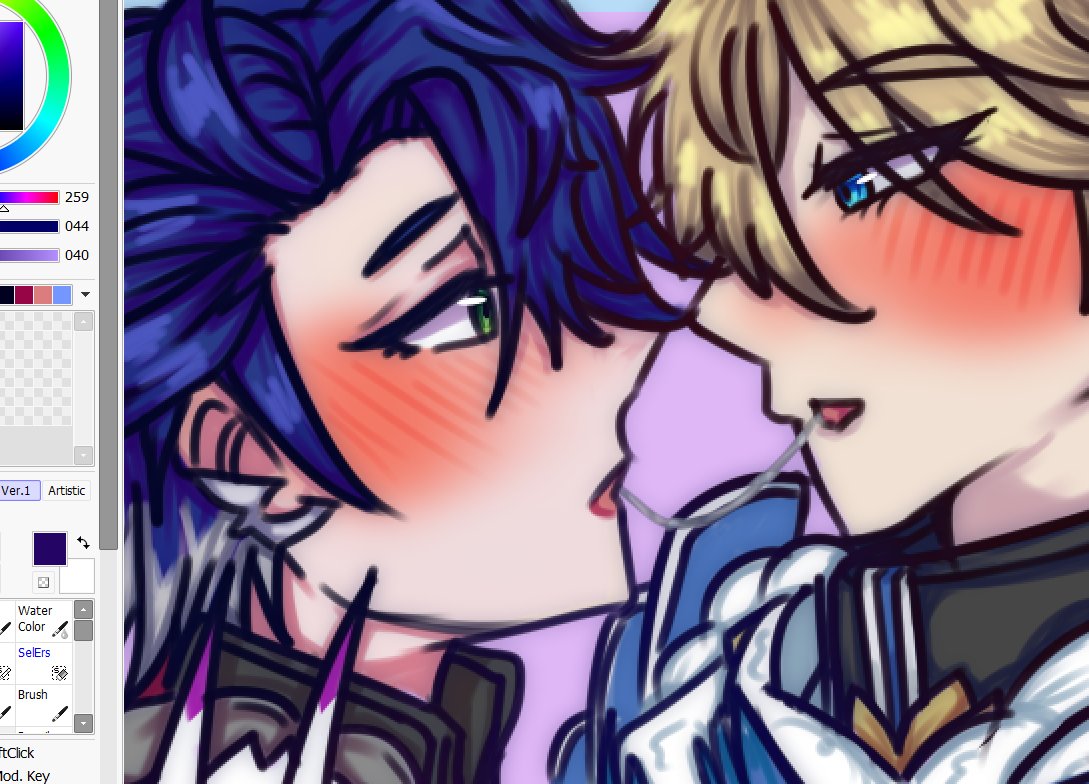 TRAGIC_COMEDlAN's tweet photo. im so tired and I still have 2 more panels left 😭 https://t.co/dhYVXC4srY