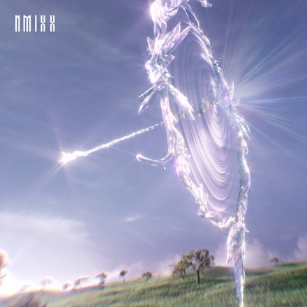 nmixxiee's tweet photo. NMIXX’s 6th EP “Strange Muse” album cover, out October 19th. https://t.co/IbswskY6yg
