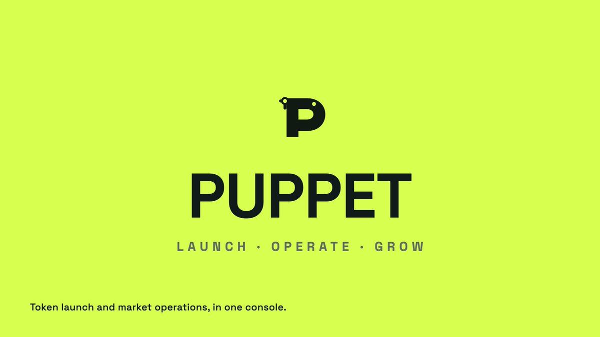 Puppet_pupp's tweet photo. Launching #PUPPET

Token launch and market operations, in one console.
Right now, shipping a token means juggling three disconnected things:
— a different launcher for every chain
— a separate tool to start trading once it's live
— a ledger that never quite matches what's on-chain

PUPPET runs all three in one place:
— Launch across BSC, Bankr, Robinhood Chain, Flap, https://t.co/J861y0f8xu and Pons — one flow, one interface
— Buy the instant your token goes live — no tool switch, no handoff gap
— Reconcile every transaction against on-chain truth, automatically
Built for teams who need to know where the money is, at all times.

https://t.co/Uu4LgPrJUR
#PUPPET