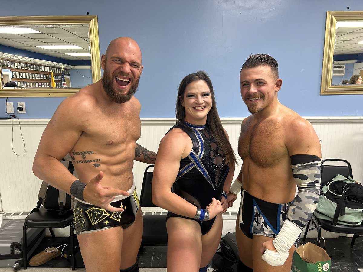TJCWrestling's tweet photo. 2021-2026

The distance may get longer, but the friendship grows stronger🫡

💎💪🏼☠️ https://t.co/Ykr0kvweqe