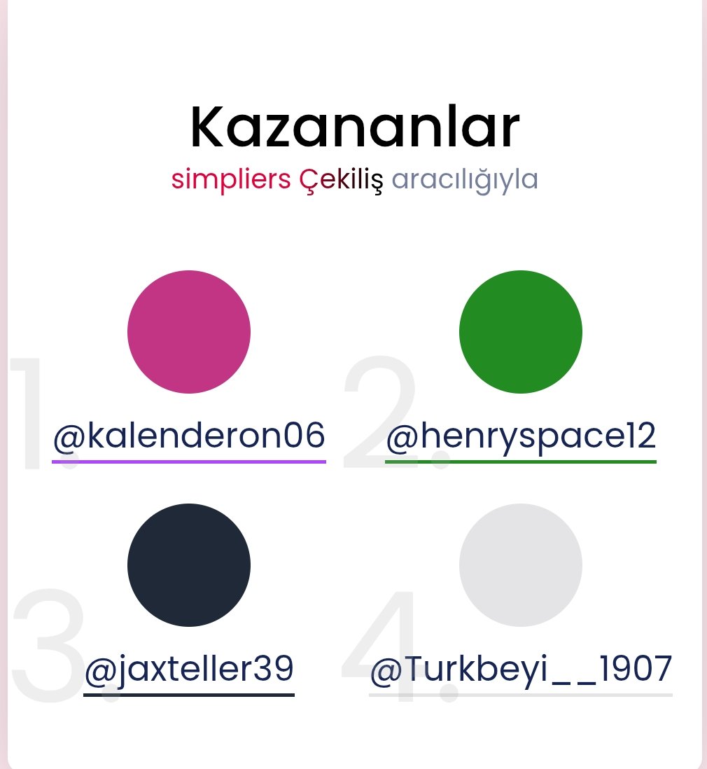 kingamca85's tweet photo. Kocaeli ✅ 
Başakşehir ✅ 
Trabzonspor ✅ 
Fenerbahçe ✅

@henryspace12
@Turkbeyi__1907
@kalenderon06
@jaxteller39 

Kazanan arkadaşlara Tebrikler.

Ben size yazicam... https://t.co/5hGj44hBIj