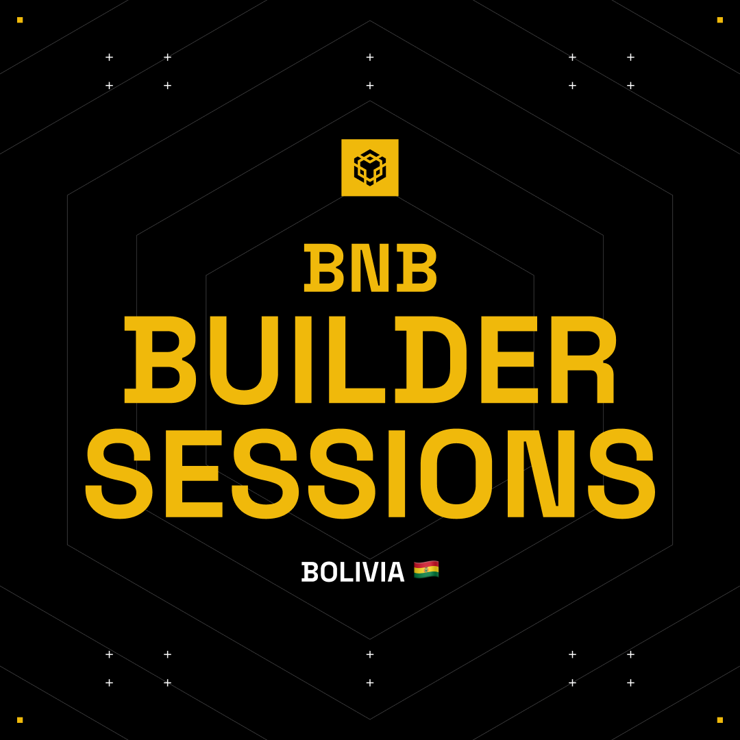 BNBChainLatAm's tweet photo. Bolivia otra vez, ahora Santa Cruz 🇧🇴

BNB Builder Sessions Santa Cruz el sábado 3 de octubre.

Workshop técnico de BNB Agent Studio: describis en lenguaje natural lo que queres que haga tu agente, y salis con él corriendo on-chain. Ahora con soporte completo de TypeScript (no necesitas Python) y prueba gratis de 48 horas en AWS, con el gas de testnet cubierto.

Y esta vez hay un paso más, porque lo que construis en el workshop puede ser tu entrada al BNB Hack Tokenized Stocks Edition, en vivo hasta el 11 de octubre con un pool de USD 20.000 junto a Binance Wallet. Los 12 agentes de nuestra última Builder Session en Mar Del Plata ya están compitiendo.

Cupos limitados, inscripción abajo 👇