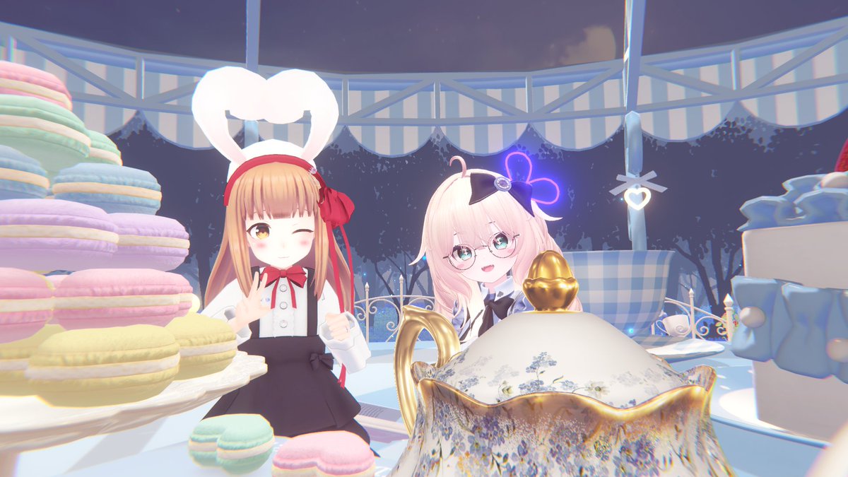 Milk_vrchat's tweet photo. 🍠今日のお休みウォーキング🍠
夢迷いうさぎのティーパーティ

#🐏💤 #VRCお休みウォーキング
#Good_night_walking   #🍂
#VRで秋旅行 https://t.co/iFoonbnCc7