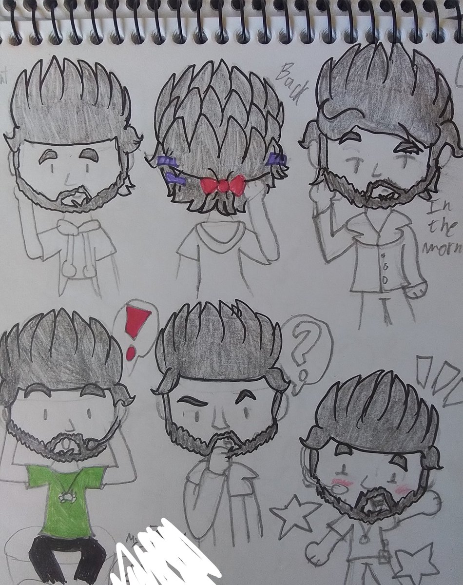 MartysArtFolder's tweet photo. Doodles de Bobi que hice por ahí en 2024🖍🤗 https://t.co/MqY5WVcfv2