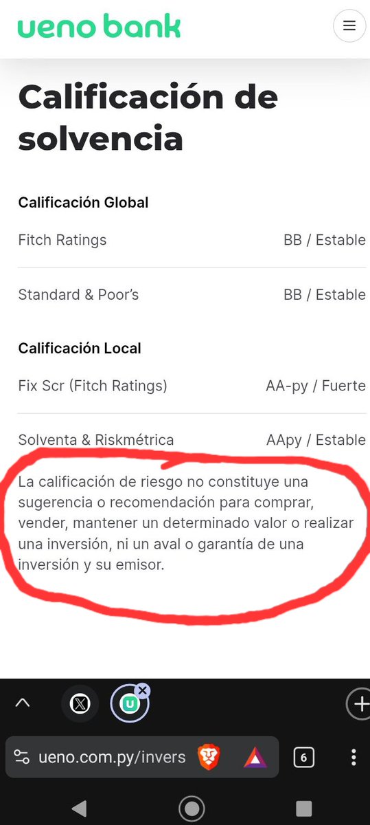 nestornunezpy's tweet photo. La verdad de la milanesa es ésta:

1. Los CDA tienen menos del 0,05% de garantía.

2. Los bonos emitidos plr bancos, financiados por el IPS, tienen 0% de garantía.

3. Las Calificaciones AAA de Calificadoras, sean nacionales o internacionales, no tienen validez jurídica ni garantía financiera. Sólo son opiniones. Las Calificadoras no se hacen responsables de ellas, ni de las decisiones que otros tomen por sus calificaciones.

4. El Consejo del IPS aplica la Ley al prestar a aportantes y jubilados, con una renta del 11,3% con garantía. 
Pero no aplica la Ley a bancos (que no son aportantes), al cobrar menos y sin garantía. Los bancos son del sector terciario. La Ley autoriza a financiar sólo al sector primario, con garantía.