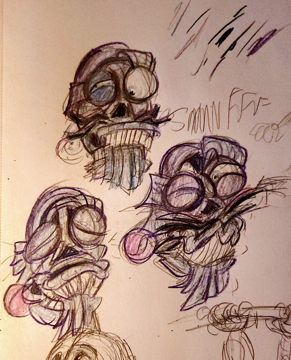 Metalic_Madlad's tweet photo. Miscellaneous and some DVD/VHS sleeve ideas.
I know I just posted and said "what if DiC made a tie-in?" but if you wanted to keep it as dark and gruesome, a direct-to-video series of movies by Rankin-Bass or Don Bluth would be the way to go.
#fnaf #FiveNightsAtFreeddys https://t.co/7RjkNdrSwF