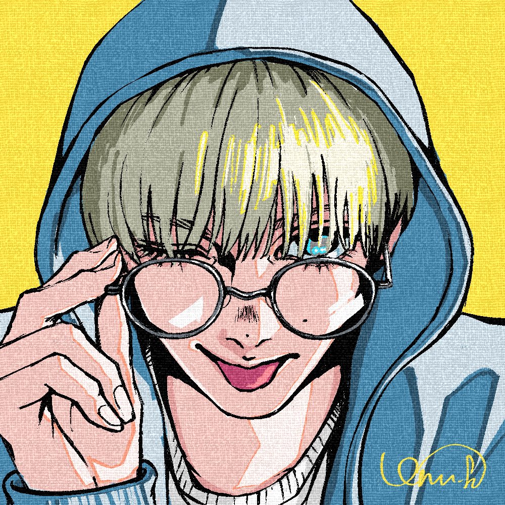 8HUEN1NGK4I's tweet photo. メガネカイ 無限に描けるんだ👓 https://t.co/mn0oS5sm7Y