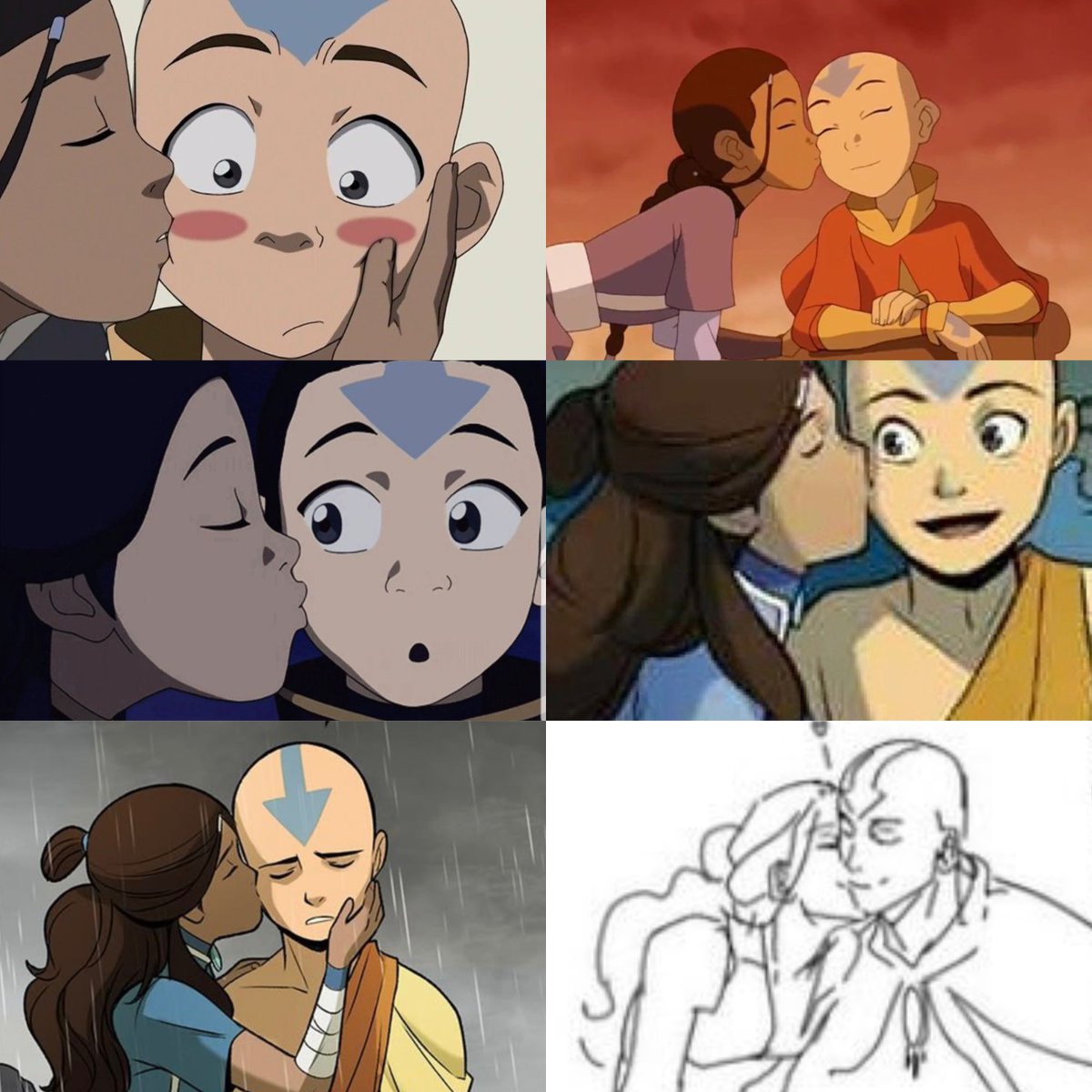 katara_loopies's tweet photo. And the tradition of katara giving her pookie cheek kisses continue. https://t.co/rAJ6z0BQ8d
