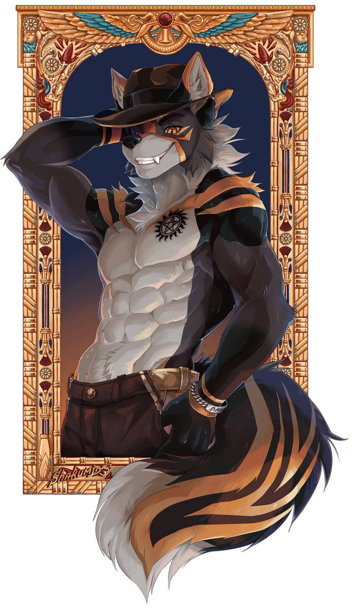 Shakumi2's tweet photo. Badge for Daniel~

#furryart #wolf #Badge https://t.co/xRey7BkmWB