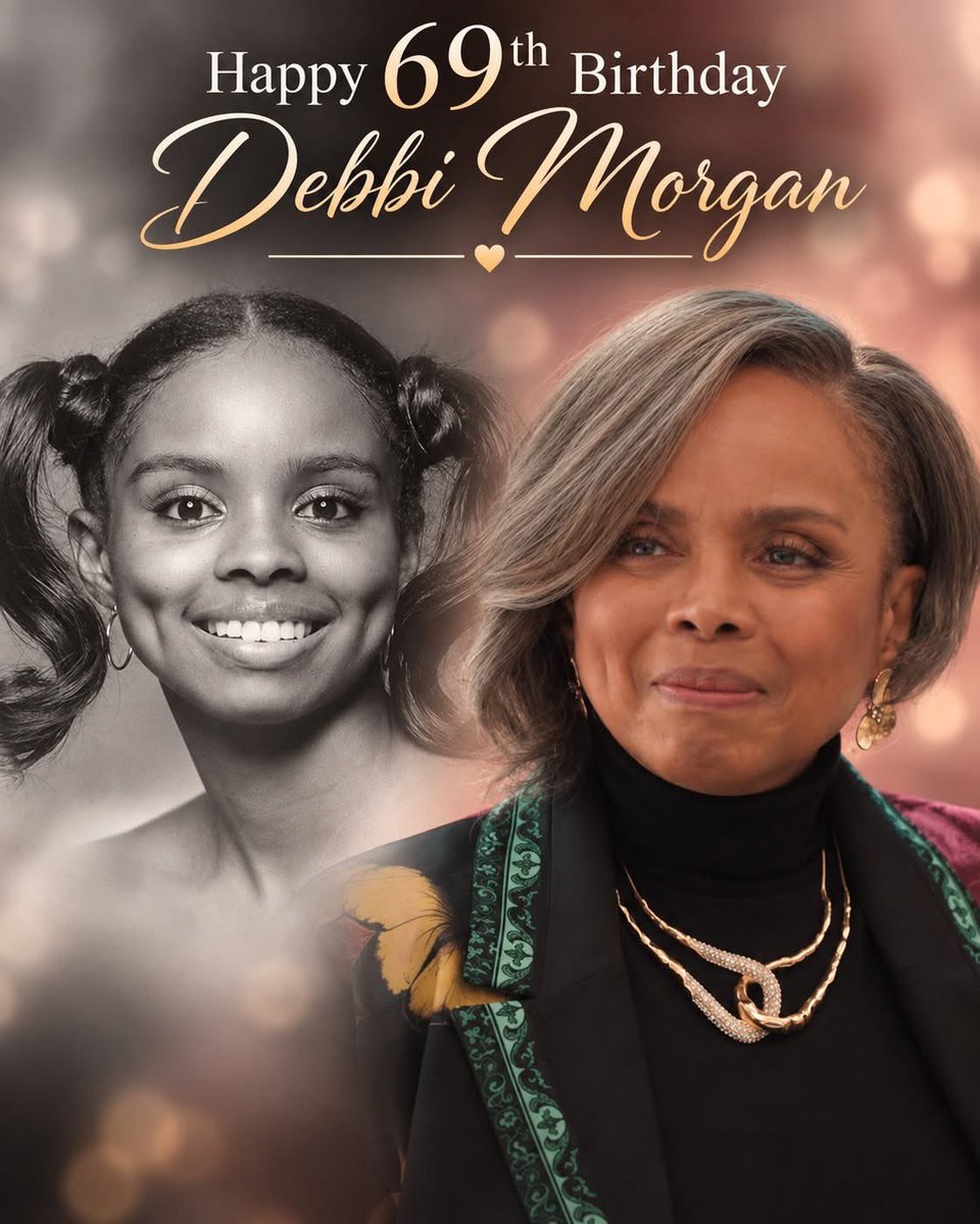 charlesmore25's tweet photo. Happy 69th Birthday to Debbi Morgan! 🎂❤️ https://t.co/9MI7LtXYC1
