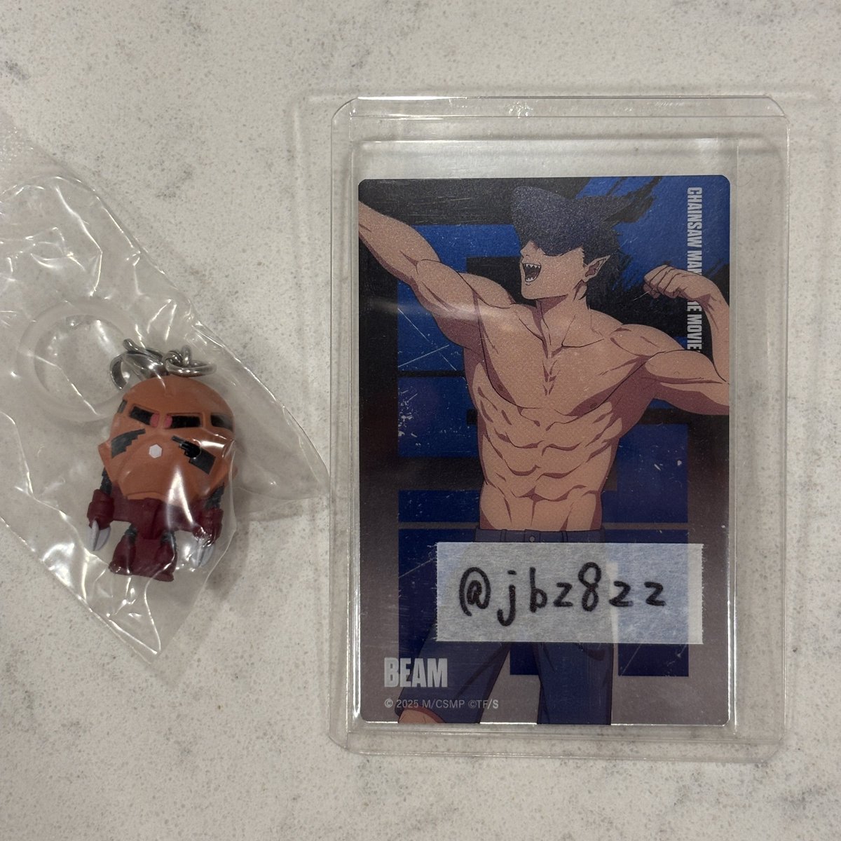 jbz8zz's tweet photo. 【交換】めじるしアクセサリー ガンプラくんⅡ

譲)シャアズゴくん

求)グフプラくん

後日 渋谷で手渡し交換できる方
(10/3のみ新宿可)
検索からでもお気軽にお声がけください https://t.co/x1LxNwOMlx