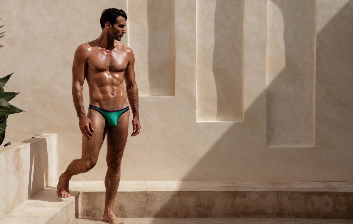 cocksox's tweet photo. New Bamboo Collection Colours: Canopy - pairs a rich green base with purple accents https://t.co/k3qQnG1bWr - #bamboo #CocksoxBamboo #BambooUnderwear #underwear #green #purple https://t.co/XCtp1Z8XDr
