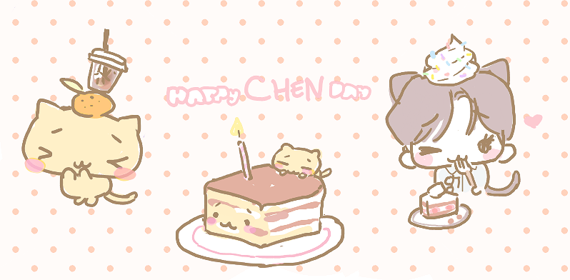 ppun_xo's tweet photo. 🐱🍰
#CaptainCHENDay
#HappyChenDay
#종대야_생일축하해 https://t.co/3CZe0L1fpZ