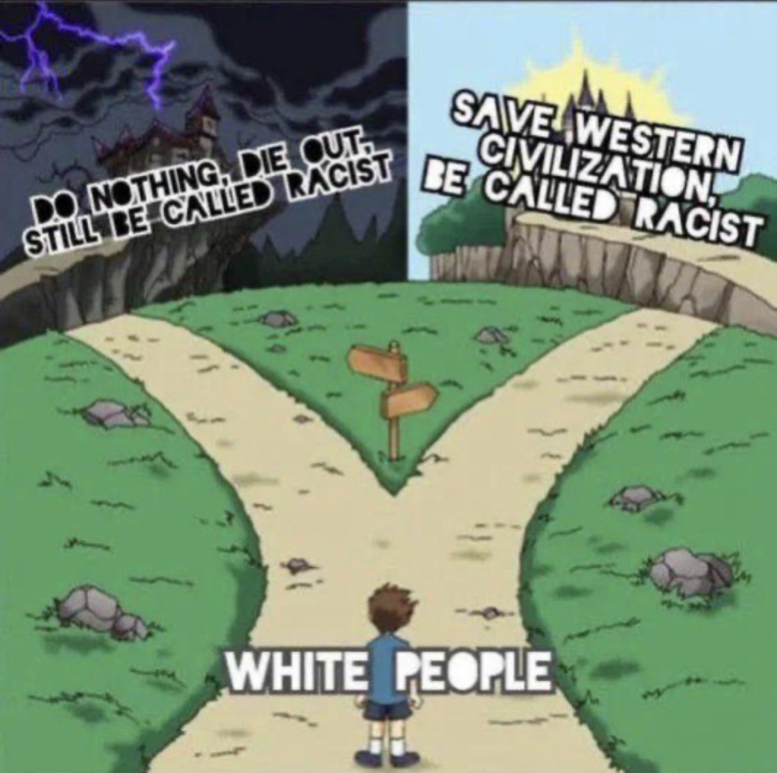 LaszloSkander's tweet photo. @Teawhalem Which way, White Western man? https://t.co/efVrb1tbhL