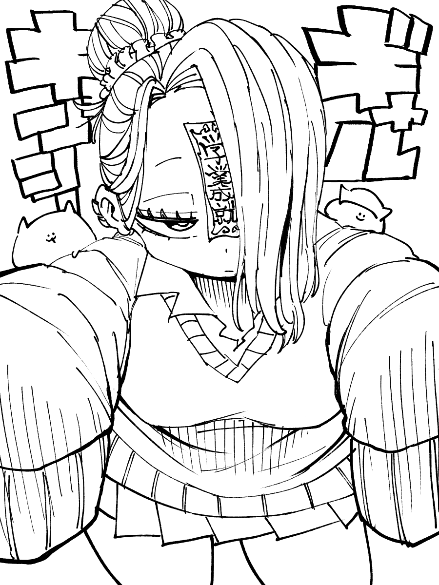 hakamad's tweet photo. ギャルキョンシー https://t.co/iiBXQbRTp5