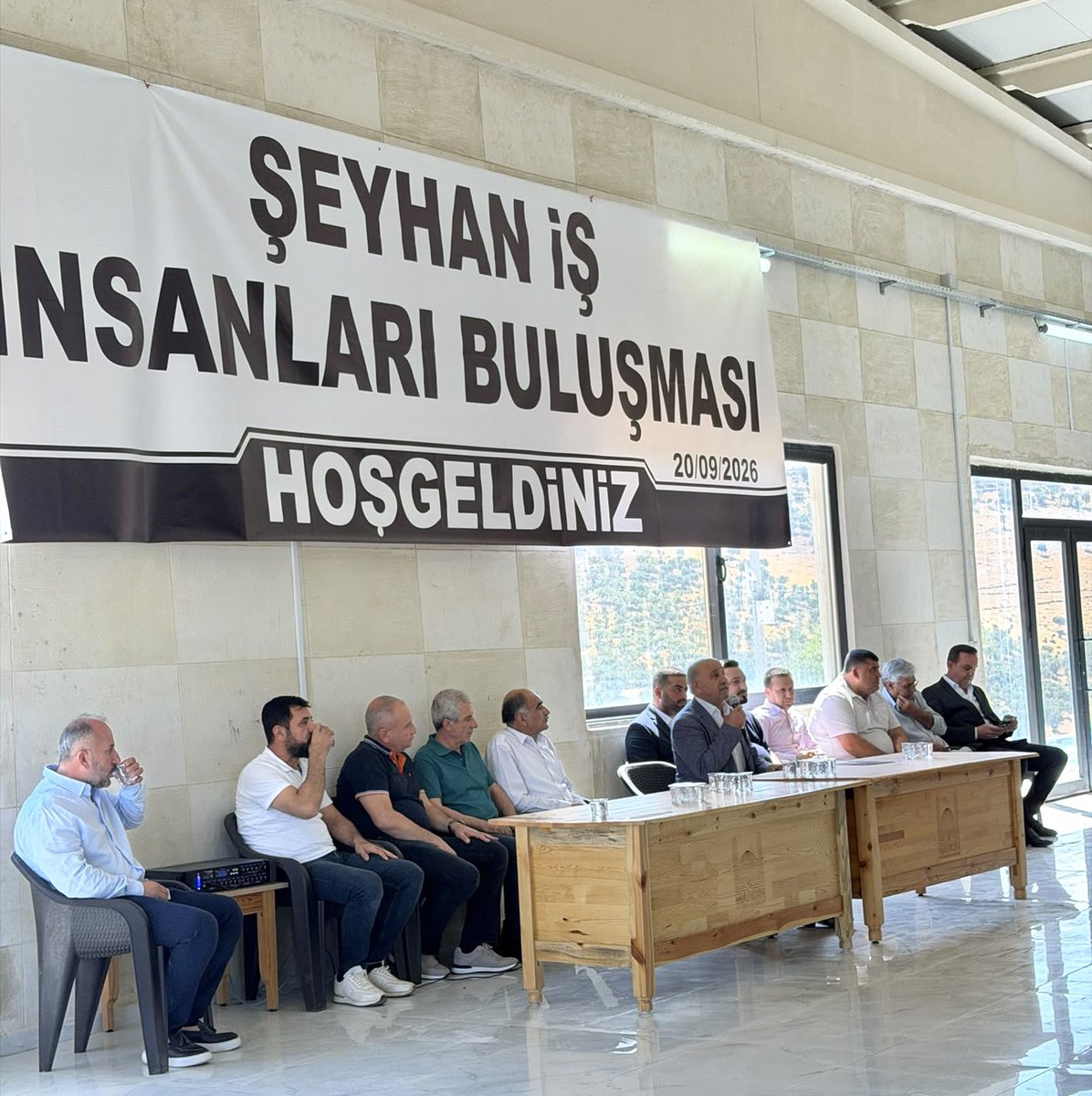 mvejdikahraman's tweet photo. Şeyhan iş insanları buluşması (20.09.2026)
 bölgemizin ticareti,ekonomisi,iş imkanları ve istihdamla alakalı gayet faydalı,verimli bir istişare gerçekleştirdik.Yurt içi ve yurt dışından da katılımın olduğu bu istişare buluşmasının bölgemiz ve akrabalarımız için hayırlara vesile https://t.co/pAbzGtA3dd