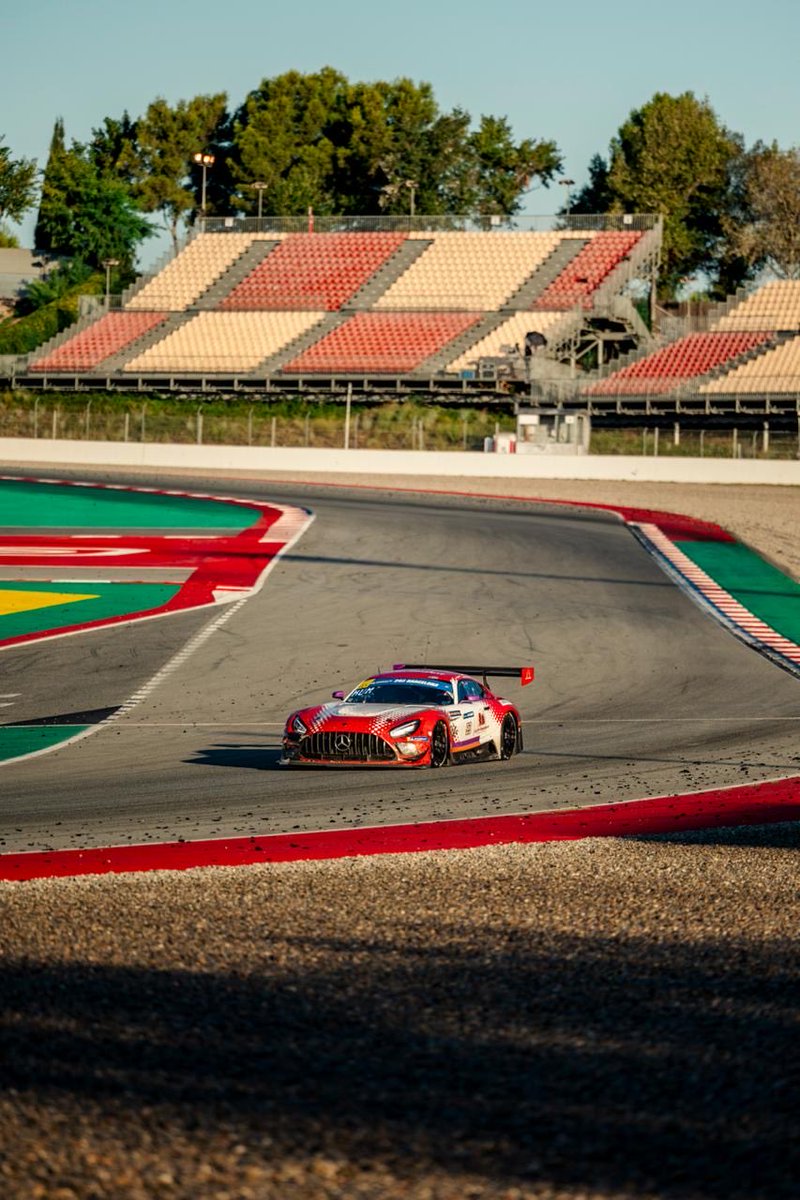 Akracingoffl's tweet photo. Our second consecutive year on the championship podium, achieving a third-place finish is a credit to every driver, engineer, mechanic and supporter behind this team. 
Thank you for the belief. We go again...

#AjithRedAntRacing #Creventic #24HSeries #Barcelona24H #GT3ProAm https://t.co/r7fOl6C1gJ