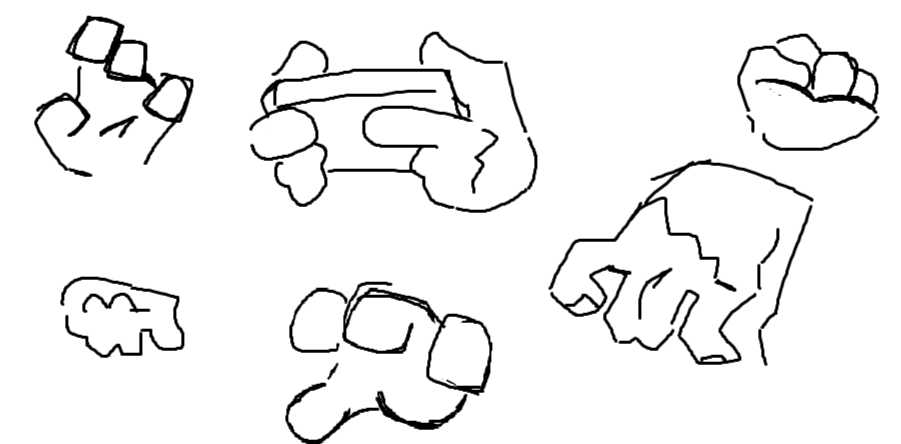 NiveNumberFive's tweet photo. I hate fnf hands https://t.co/LzsH8X2AXg