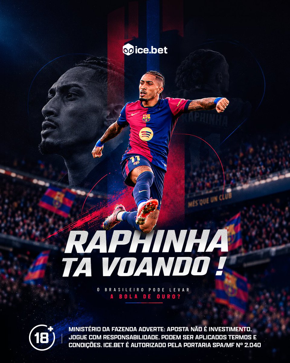 Icebetbr's tweet photo. 🇧🇷 O homem assumiu o protagonismo na Europa! A pergunta que não quer calar: a Bola de Ouro vem pro Brasil nessa temporada? 🏆✨

#IceBet #joguecomresponsabilidade🔞 https://t.co/0o3823SWmE