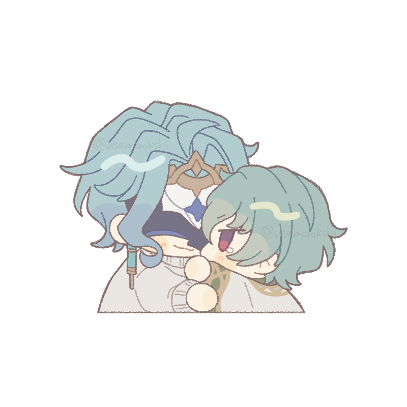 usamorokoshi's tweet photo. だっこ…… https://t.co/qtNui0bDA6